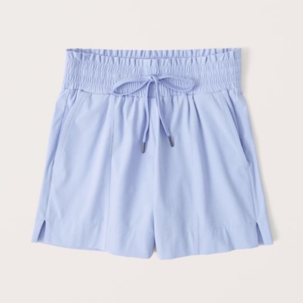 NWT A&F traveler shorts, blue, size S  (Abercrombie & Fitch)